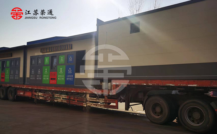 福建泉州智能垃圾分類房最大特點就是其自動化的垃圾分類功能