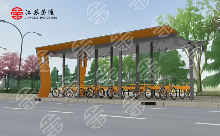 嘉興電動自行車亭設(shè)計圖