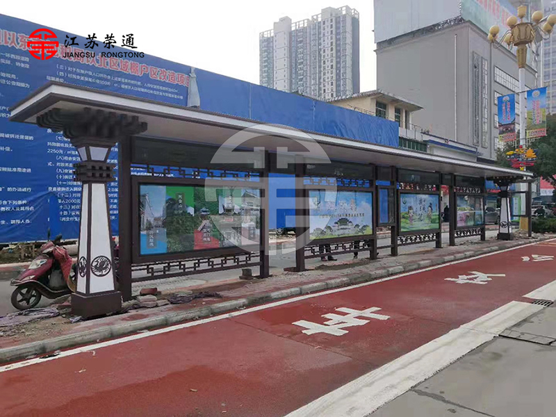 陜西仿古候車亭恰是完美展現了陜西漢中這個城市的獨特歷史魅力