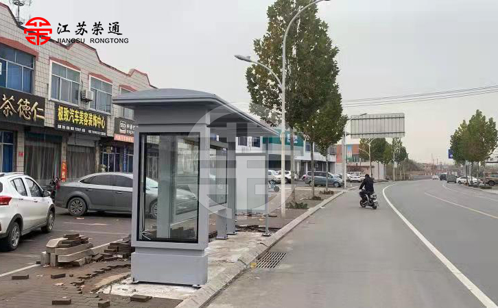 候車亭廠家供應(yīng)安徽淮北公交候車亭第一批發(fā)貨