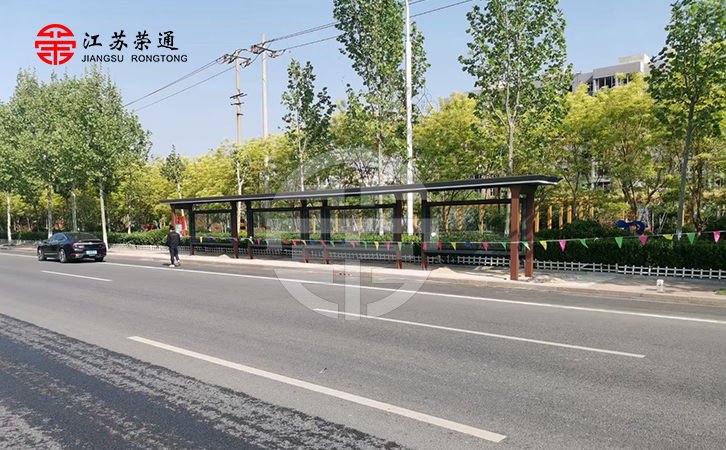 仿古公交候車亭設計理念